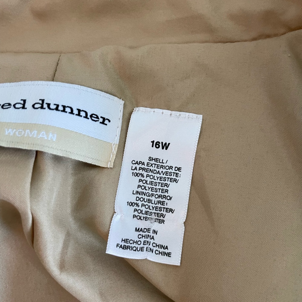🍁50% Off Fall Sale ALFRED DUNNER Quilted Lightweight Coat - Picture 4 of 4